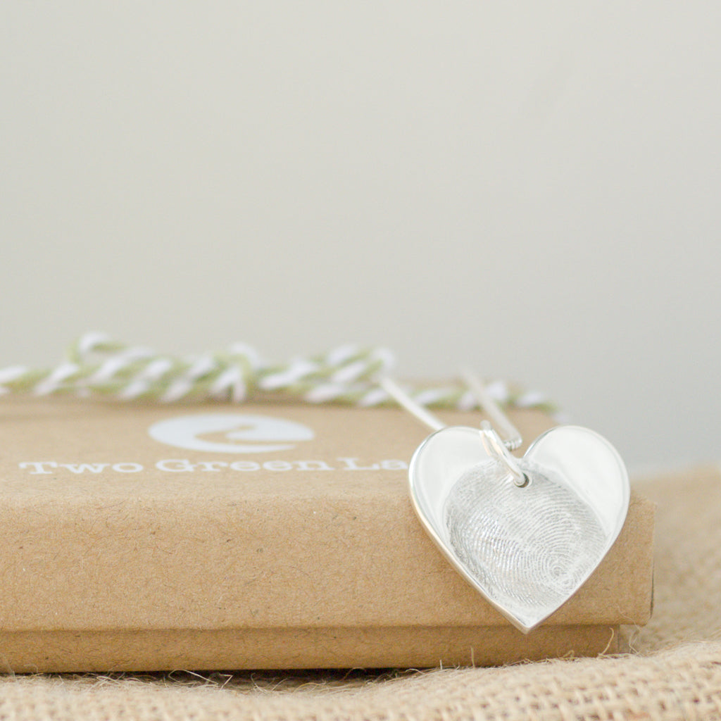 Memorial Traditional Fingerprint Jewellery