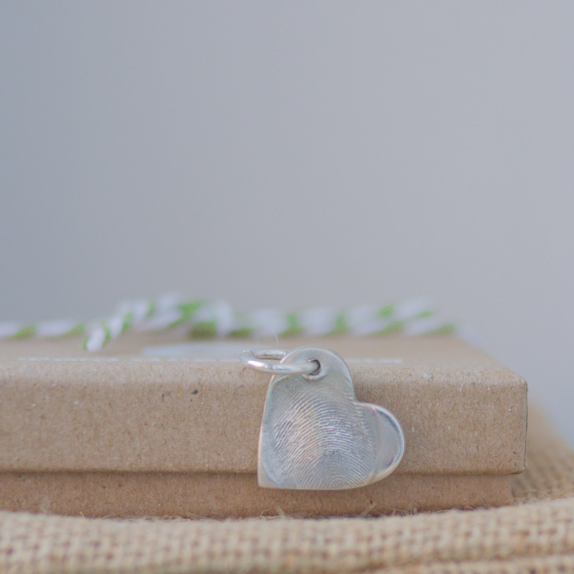 Traditional Fingerprint Bracelet Charm