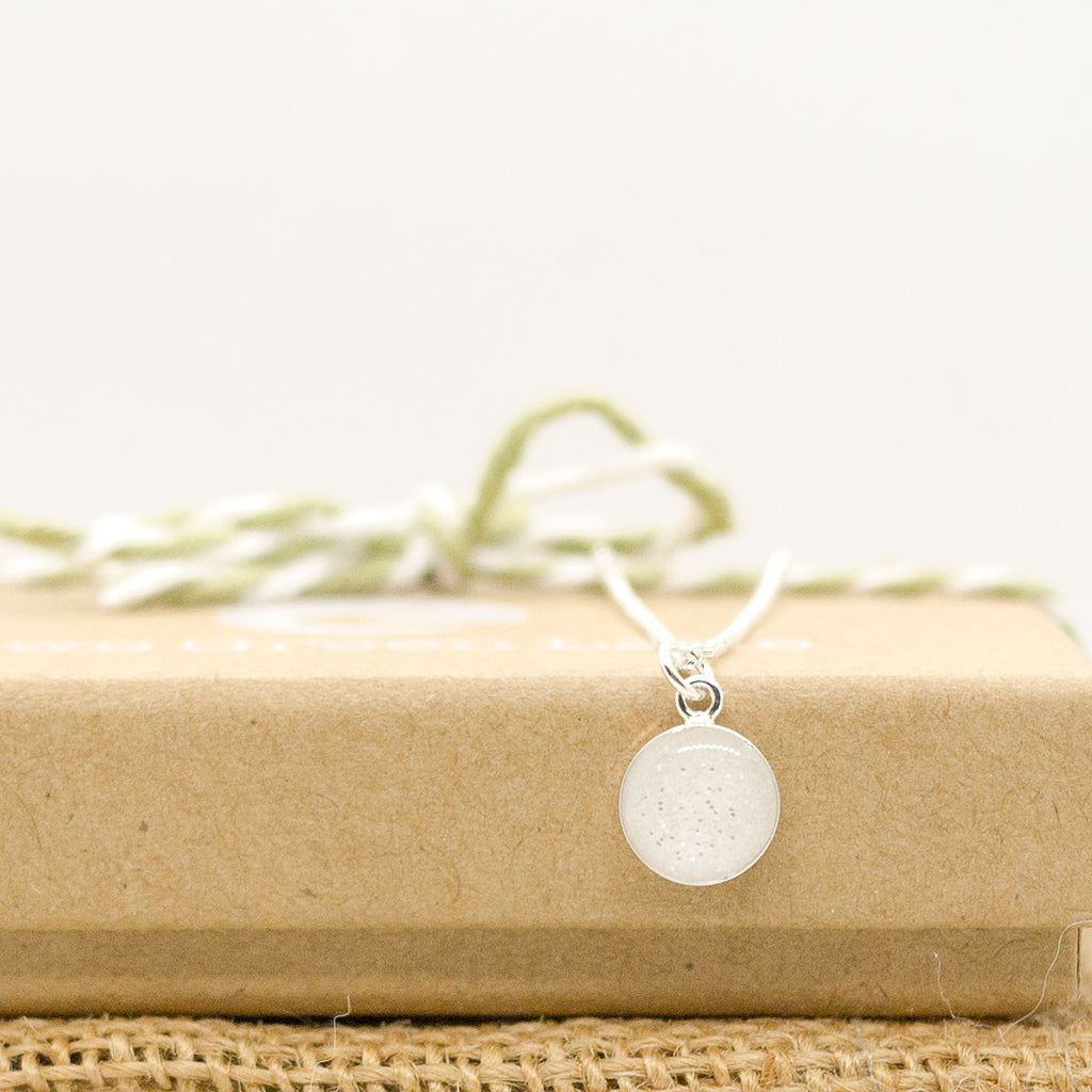 White Sparkle Necklace