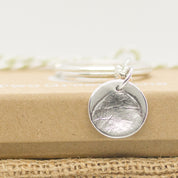 Memorial Fingerprint Key Chain
