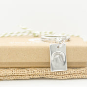 Memorial Fingerprint Key Chain