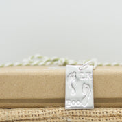 Double Footprint Necklace