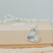 Double Footprint Necklace