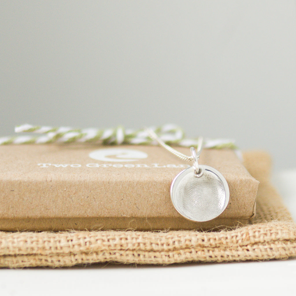 Traditional Fingerprint Bracelet Charm