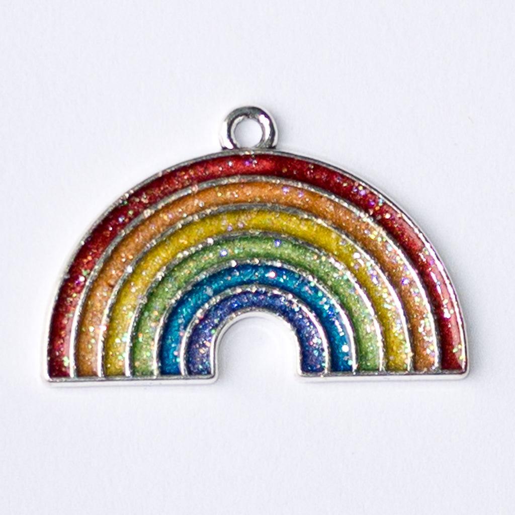 Traditional Rainbow Hug Charm