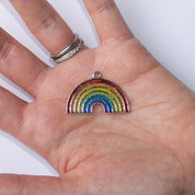 Traditional Rainbow Hug Charm