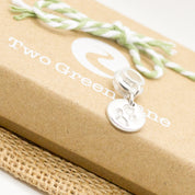 Mini Pet Print Bracelet Charm with carrier