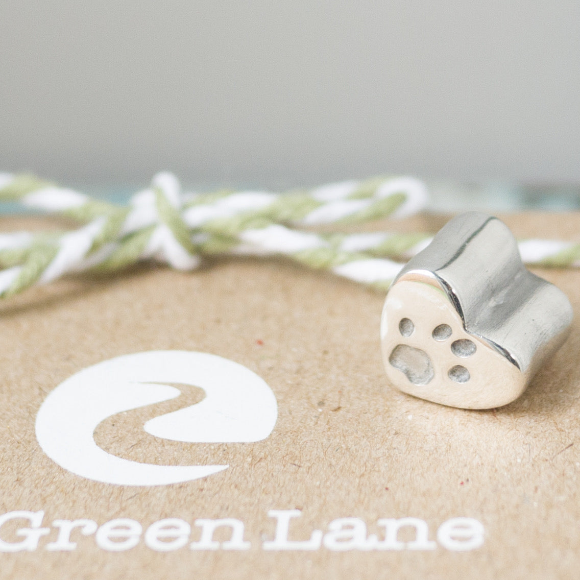 Memorial Pet Print Bracelet Bead