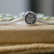Memorial Pet Print Bracelet Bead