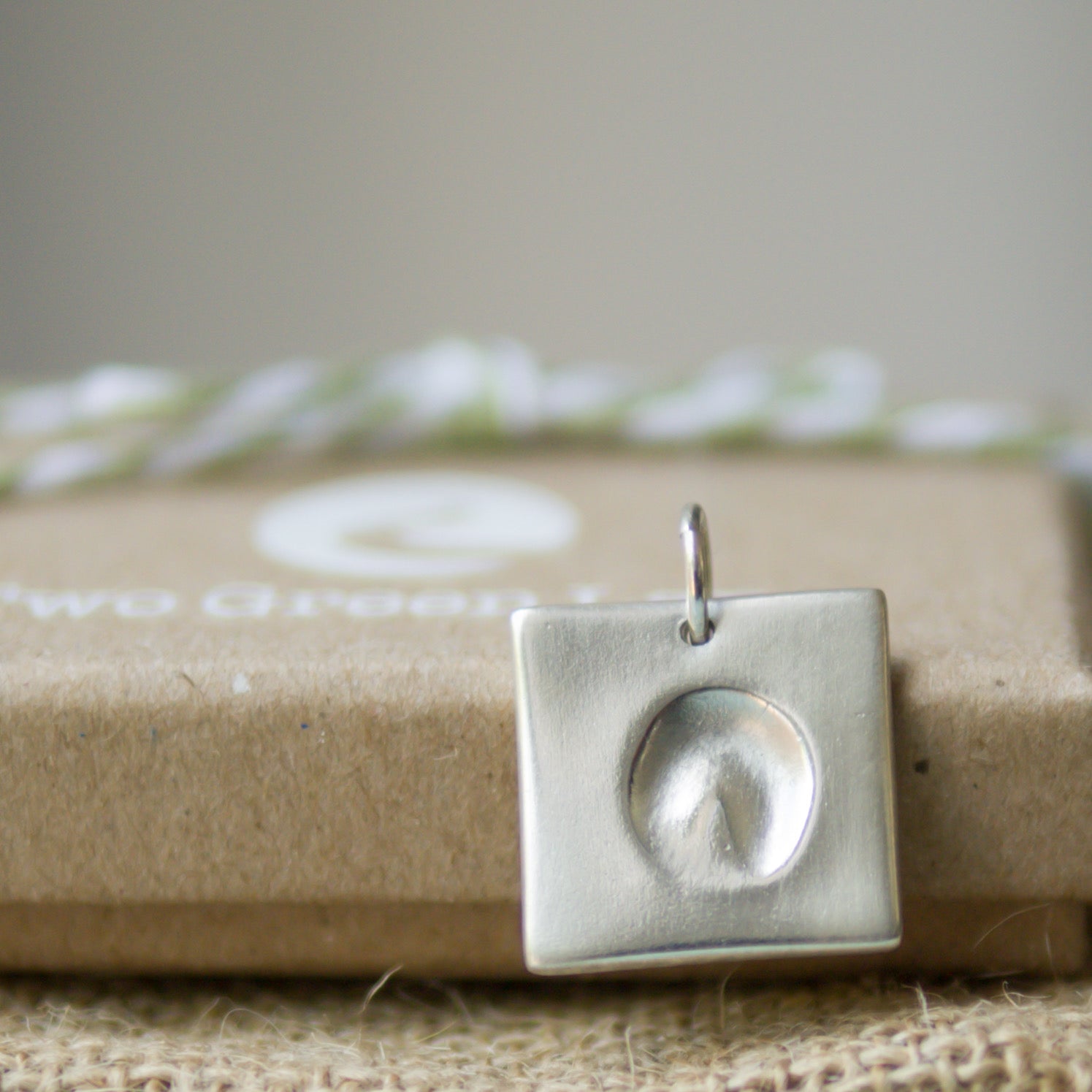 Traditional Fingerprint Bracelet Charm