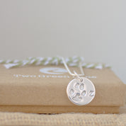 Single Paw Print Necklace
