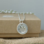 Single Paw Print Necklace