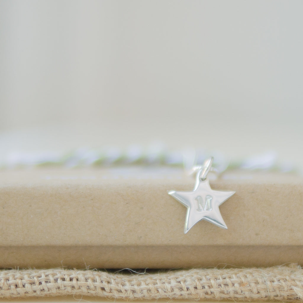 Star Initial Necklace