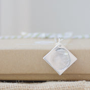 Memorial Large Traditional Fingerprint Necklace