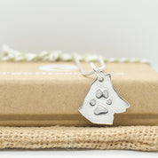 Canine Paw Print Necklace (supporting London Retired Police Dogs Trust)