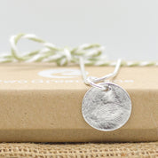 Memorial Small Traditional Fingerprint Necklace