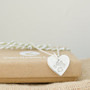 Single Paw Print Necklace