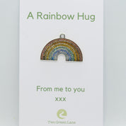 Pastel Rainbow Hug Charm
