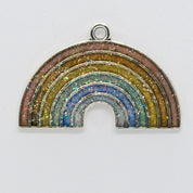 Pastel Rainbow Hug Charm