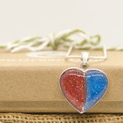 Split Heart Necklace