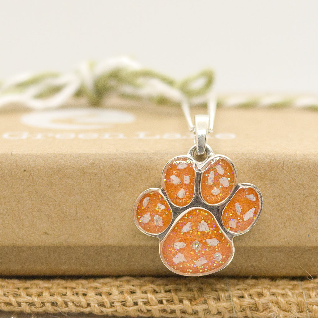 Paw Print Necklace