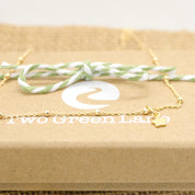 Gold Star Anklet