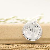 Hand and Footprint Necklace