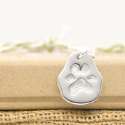 Cut Out Paw Print Necklace