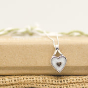 Secretly Set Heart Ashes Necklace