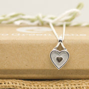 Secretly Set Heart Ashes Necklace