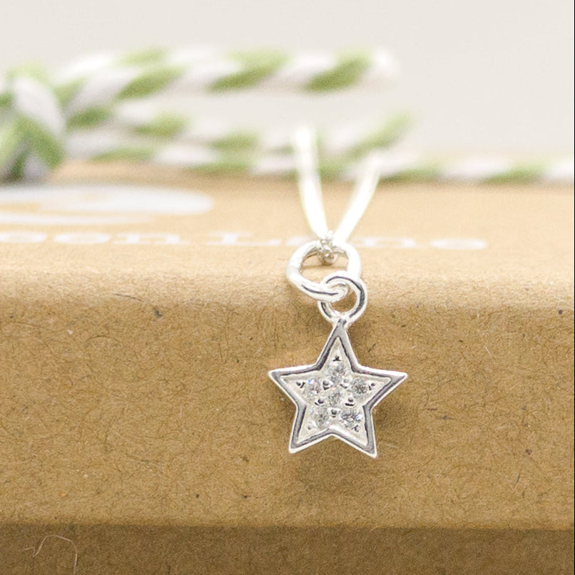 CZ Star Necklace