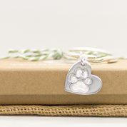 Memorial Pet Print Key Chain